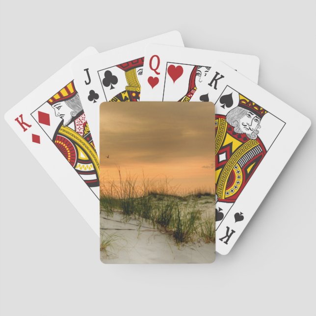 Seagulls at Sunrise Playing Cards (Back)