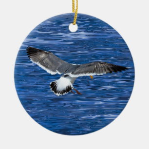SEAGULLS CERAMIC ORNAMENT