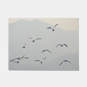 Seagulls Flying Doormat