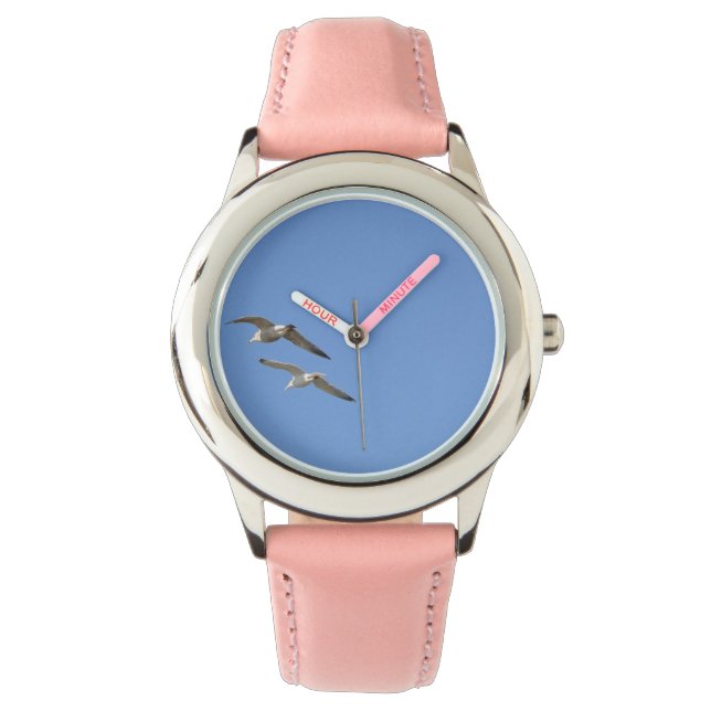 Seagulls Flying High - Watch (Front)