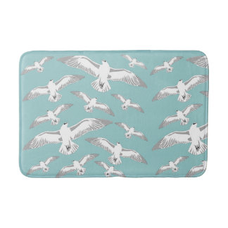 Seagulls Galore Bath Mat