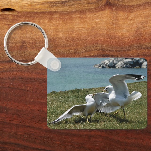 Seagulls Keychain (Back)