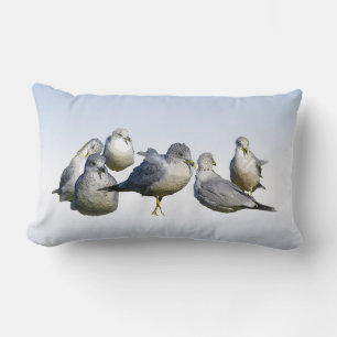 Seagulls Lumbar Pillow
