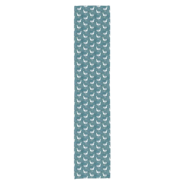Seagulls Nautical Short Table Runner (Front)