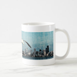 Seagulls Over Seattle Mug