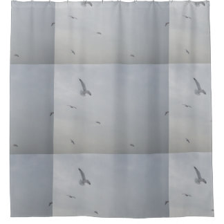 Seagulls shower curtain