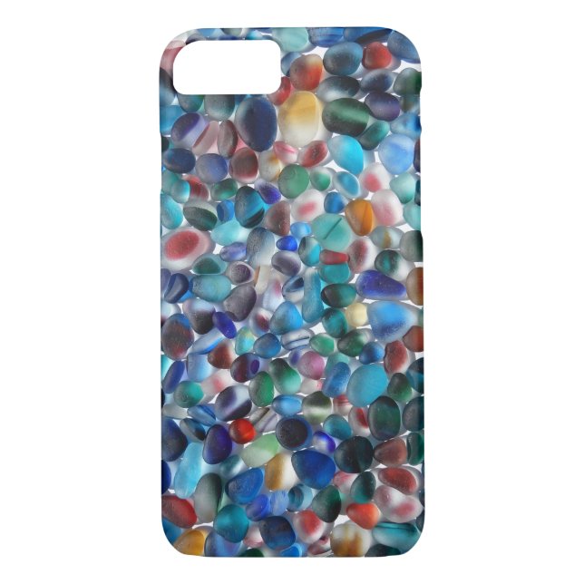 Seaham Multicolor Sea Glass Phone Cover (Back)