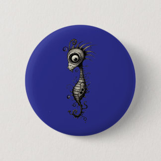 seahorse 2 inch round button