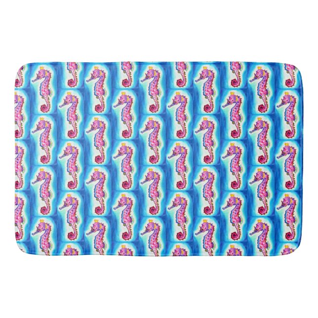 Seahorse Bath Mat (Front)