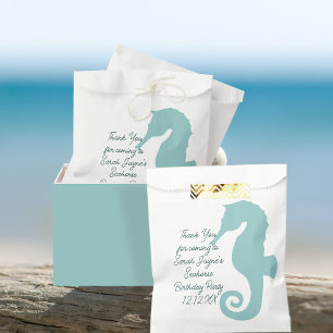 Seahorse Birthday Party Favour Bag