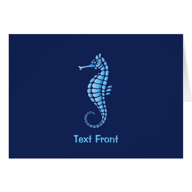 Seahorse Blue (Front Horizontal)