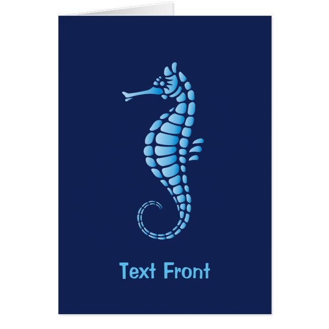 Seahorse Blue (Front)