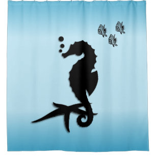 Seahorse Blue Bathroom Accessory