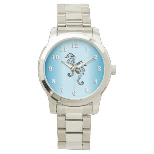 Seahorse Blue Watch