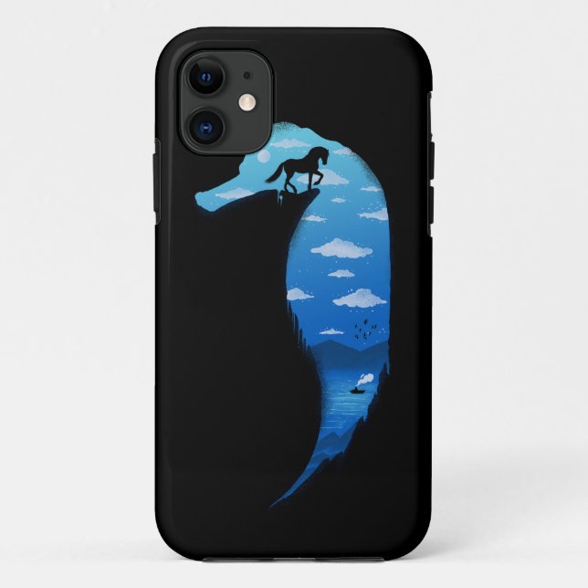 SeaHorse Case-Mate iPhone Case (Back)