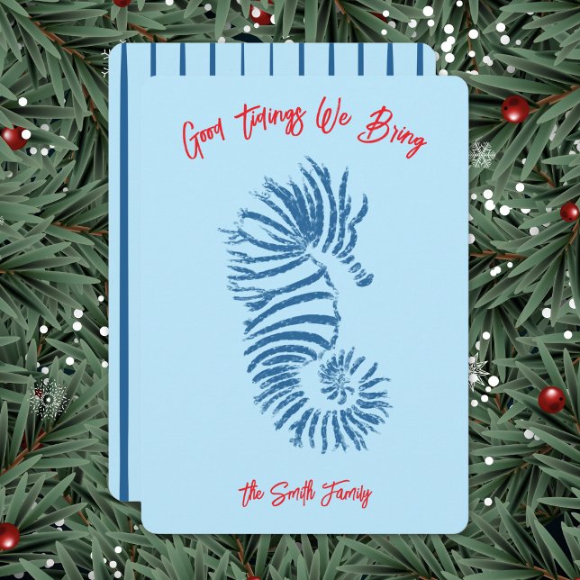Seahorse Christmas Card (Creator Uploaded)