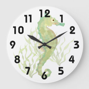 Seahorse Clock
