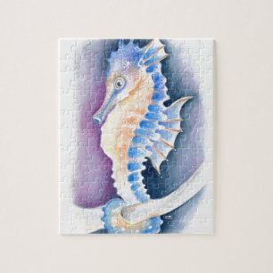 seahorse curtain1.jpg jigsaw puzzle