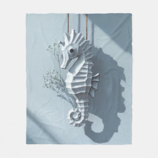 Seahorse Fleece Blanket