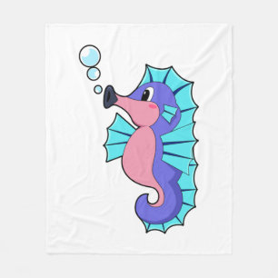 Seahorse Fleece Blanket