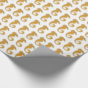 Seahorse - Glossy Wrapping Paper, 30" x 15' Wrapping Paper