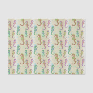 Seahorse Gold Tissue Paper