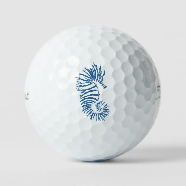 Seahorse  golf balls (Front)