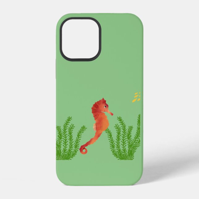 Seahorse iPhone Case (Back)