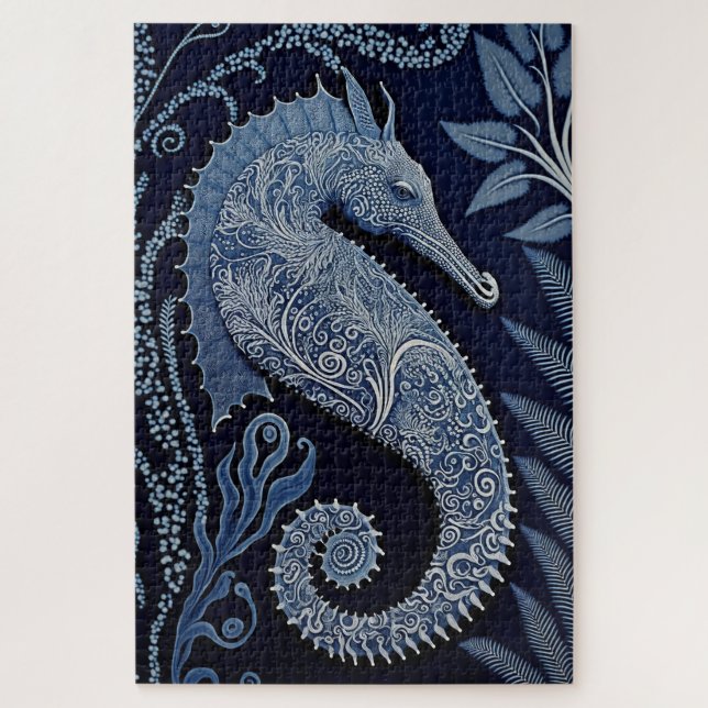 Seahorse  jigsaw puzzle (Vertical)