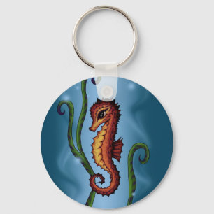 Seahorse Keychain