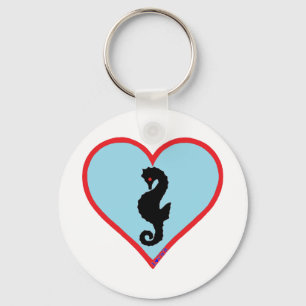 seahorse keychain