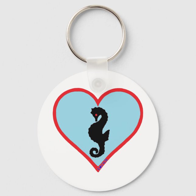 seahorse keychain (Front)