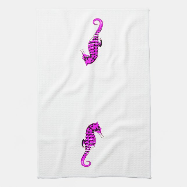 Seahorse Kitchen Towel (Vertical)