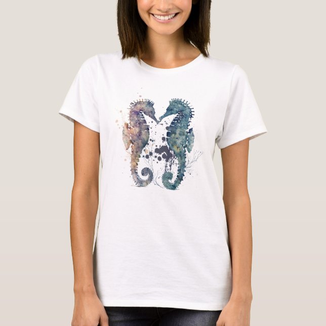 Seahorse Love T-Shirt (Front)