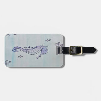 Seahorse Luggage Tag