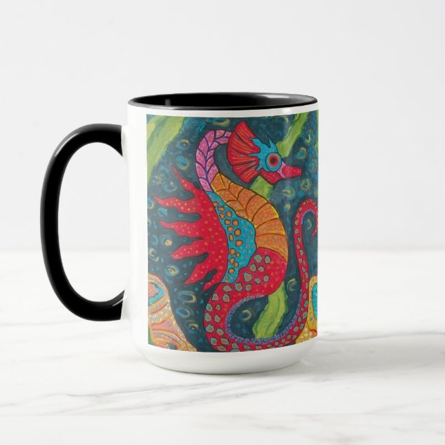 Seahorse Mug (Left)