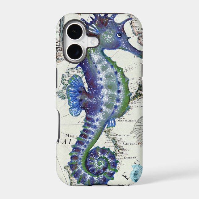 Seahorse Old Map (Back)