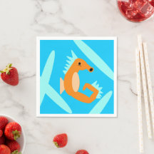 seahorse Paper Napkin