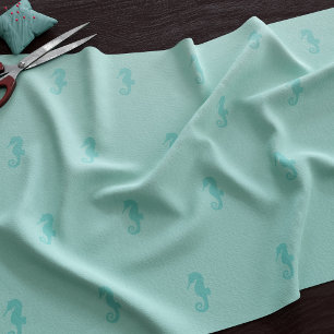 Seahorse Pattern Fabric