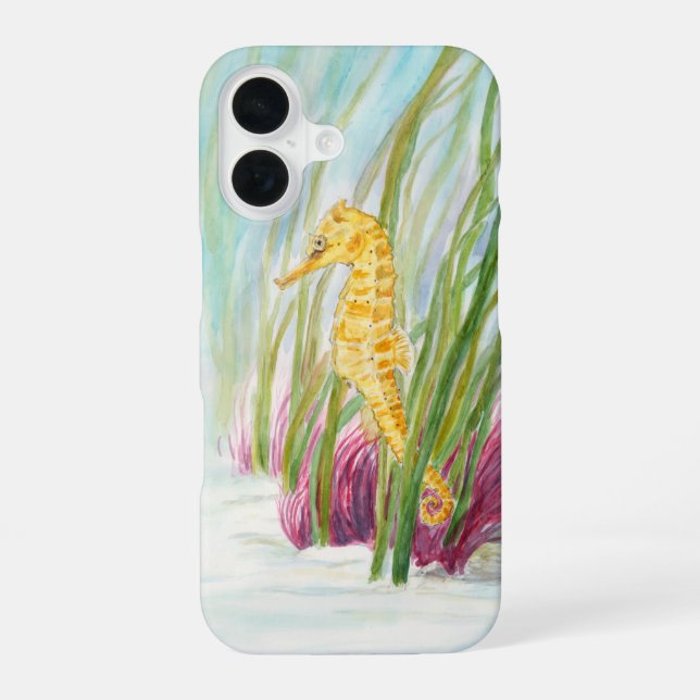 Seahorse phone case / cover (Back)