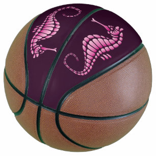 Seahorse Pink Basketball