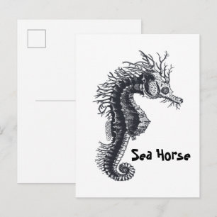 SEAHORSE POSTCARD