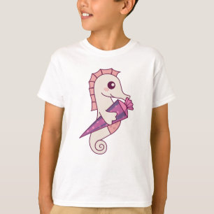 Seahorse School Enrolment Kita 2021 Schoolchild T-Shirt
