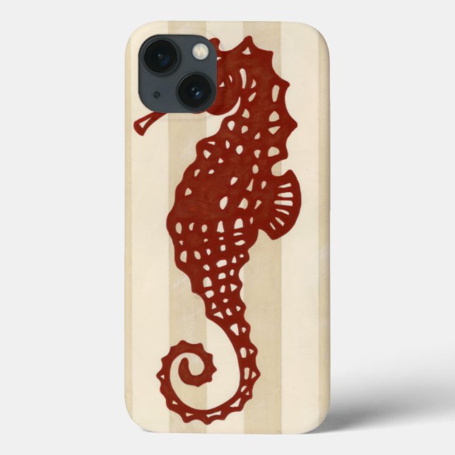 Seahorse Silhouette Case-Mate iPhone Case (Back)