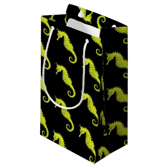 Seahorse Small Gift Bag (Front Angled)