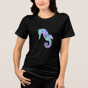 Seahorse T-Shirt Tri-Blend Shirt