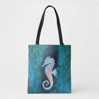 Seahorse Tote Bag