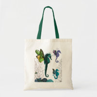 Seahorse Trio With Wings
