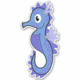Seahorse Vinyl Sticker