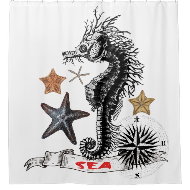 SEAHORSE WITH STARFISH (Front)